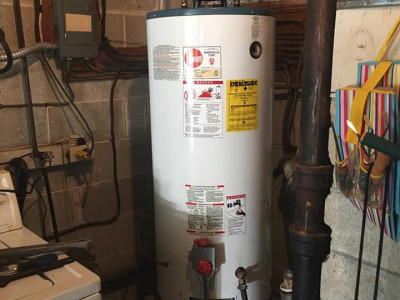 Water heater replaced